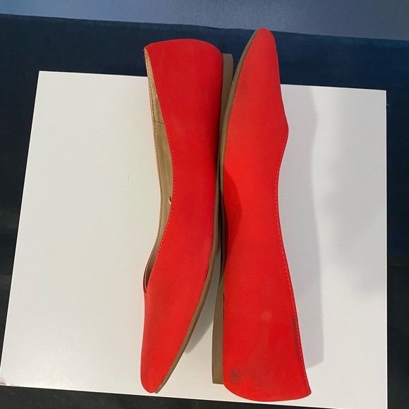 NY&C red toe flats - never worn - Picture 2 of 3